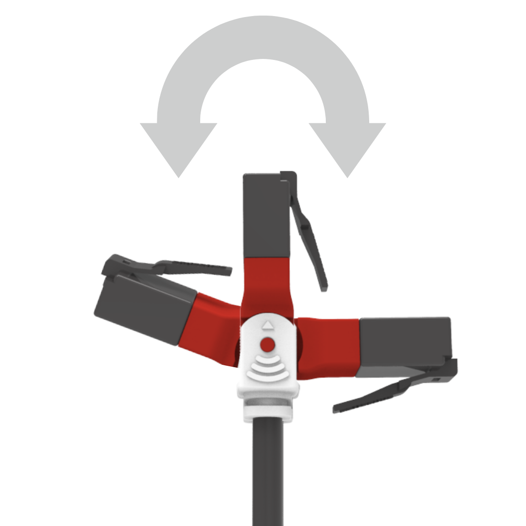 Slim Cat6 patch cord with rotatable connector design